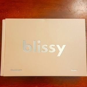 Blissy silk queen champagne color pillow